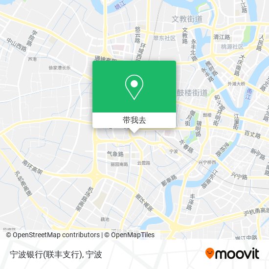 宁波银行(联丰支行)地图
