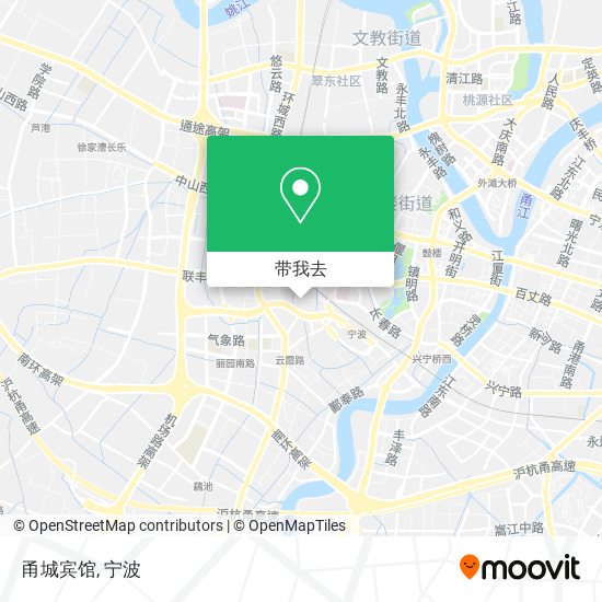 甬城宾馆地图