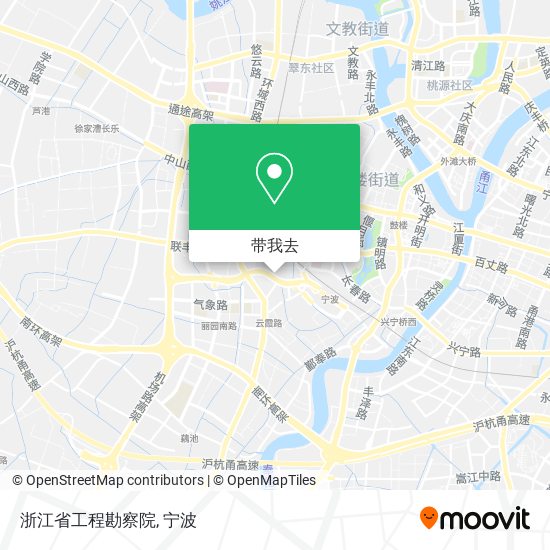 浙江省工程勘察院地图