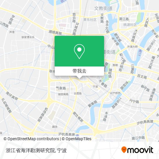 浙江省海洋勘测研究院地图