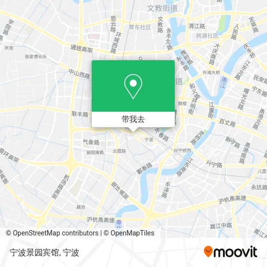 宁波景园宾馆地图
