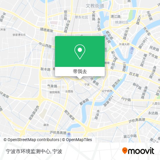 宁波市环境监测中心地图
