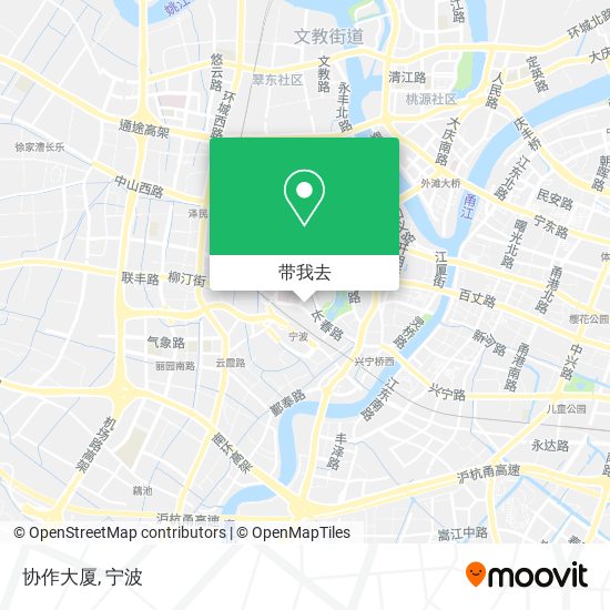 协作大厦地图