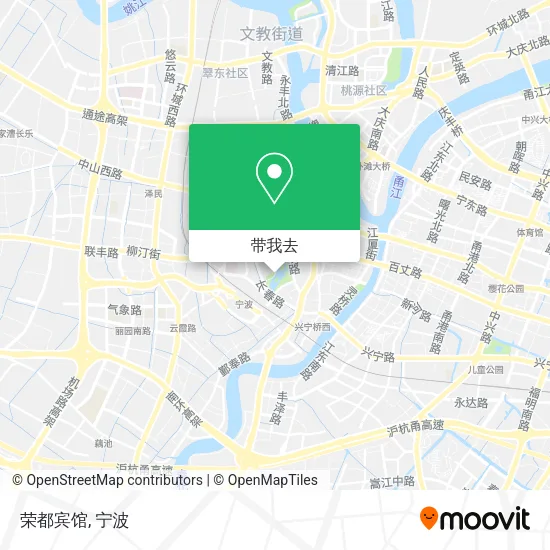 荣都宾馆地图