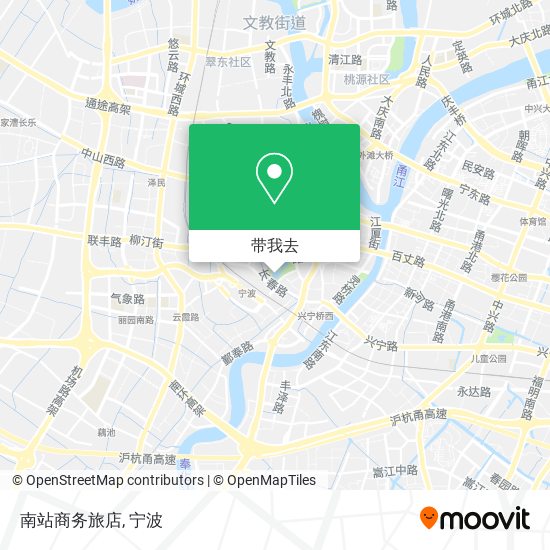 南站商务旅店地图