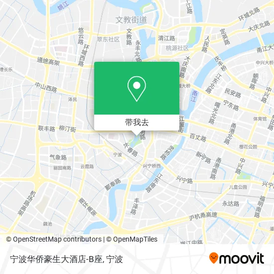 宁波华侨豪生大酒店-B座地图