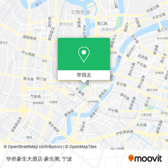 华侨豪生大酒店-豪生阁地图
