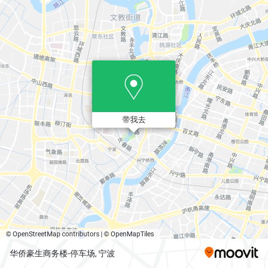 华侨豪生商务楼-停车场地图