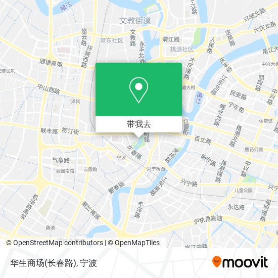 华生商场(长春路)地图