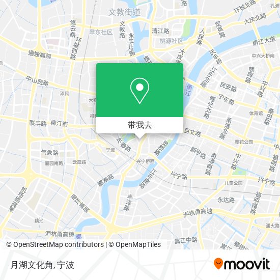 月湖文化角地图