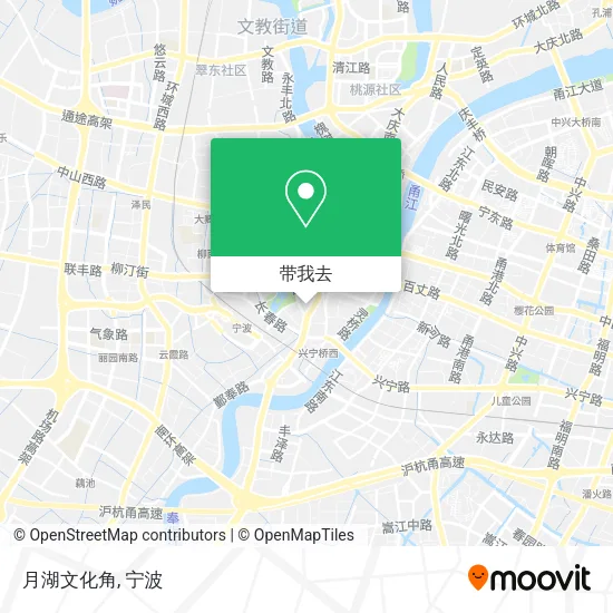 月湖文化角地图