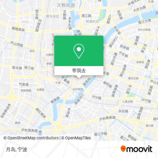 月岛地图