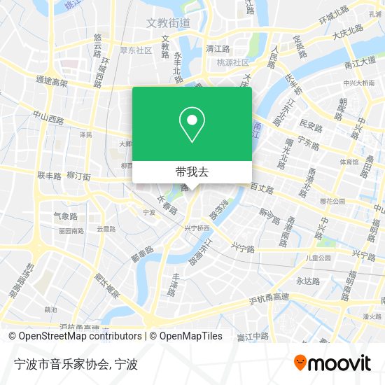 宁波市音乐家协会地图