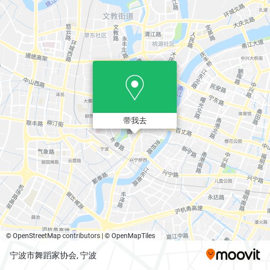 宁波市舞蹈家协会地图
