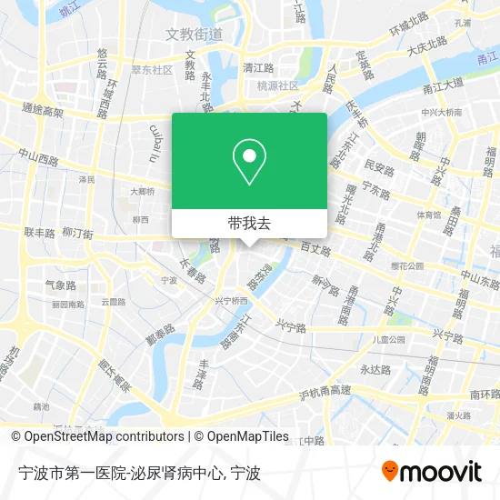 宁波市第一医院-泌尿肾病中心地图