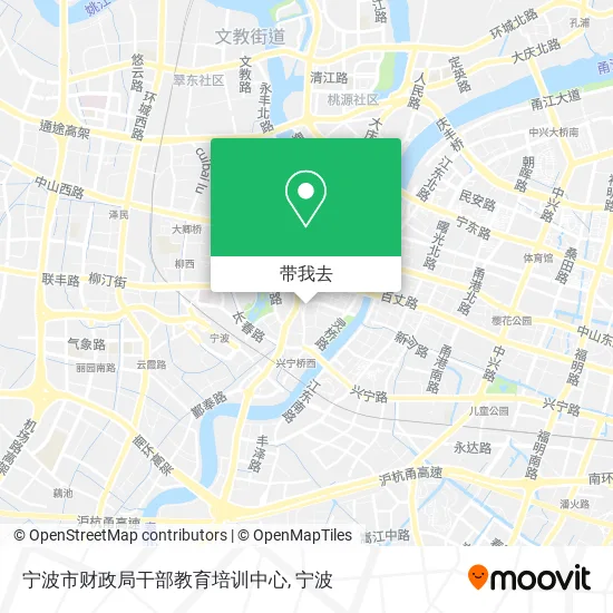 宁波市财政局干部教育培训中心地图