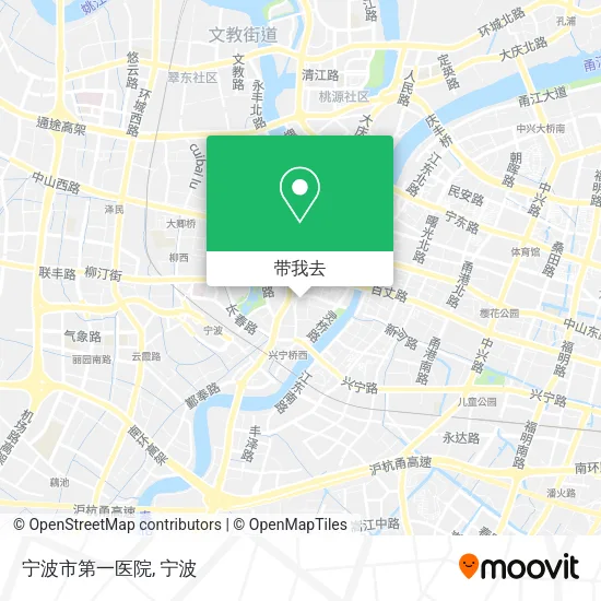 宁波市第一医院地图