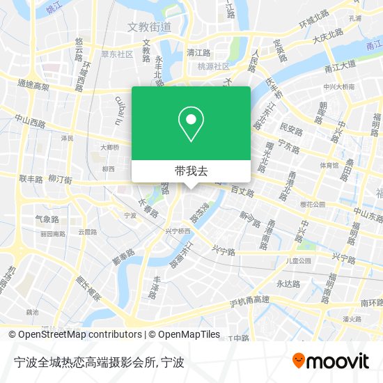 宁波全城热恋高端摄影会所地图