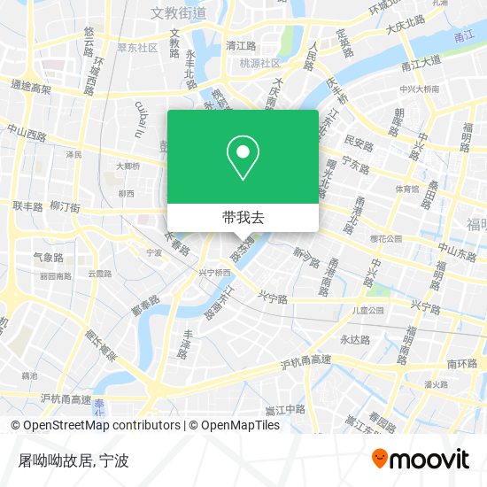 屠呦呦故居地图