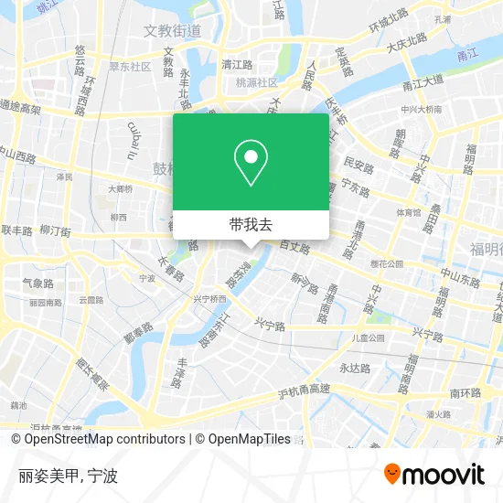 丽姿美甲地图