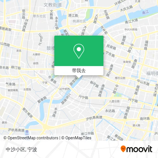 中沙小区地图