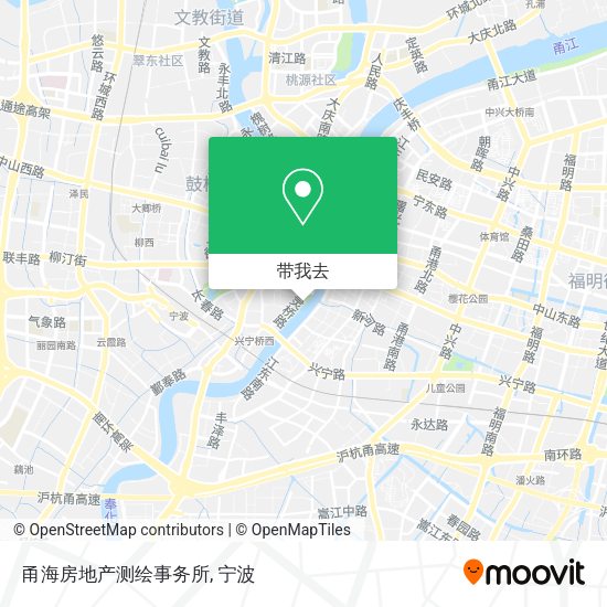 甬海房地产测绘事务所地图