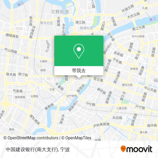 中国建设银行(南大支行)地图