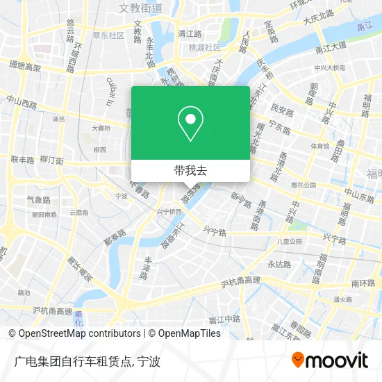 广电集团自行车租赁点地图