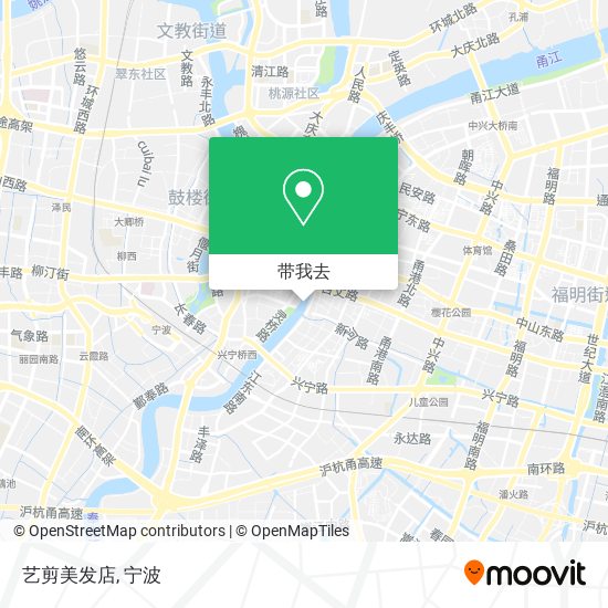 艺剪美发店地图