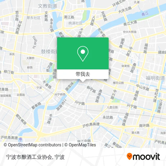 宁波市酿酒工业协会地图