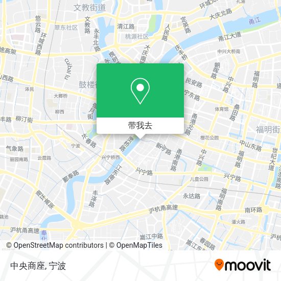 中央商座地图