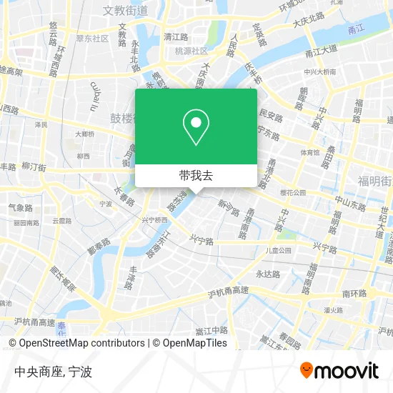 中央商座地图