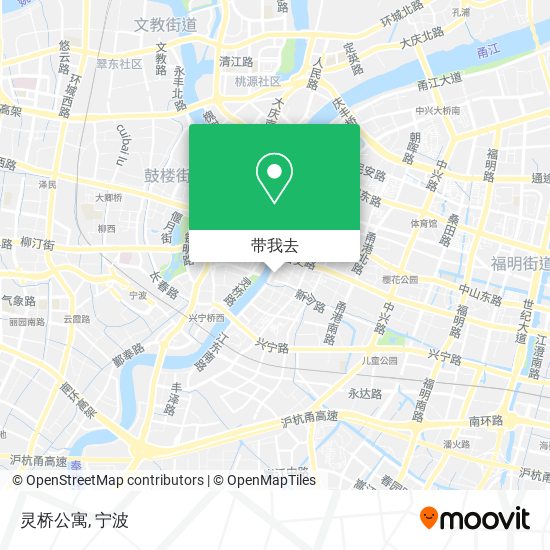 灵桥公寓地图