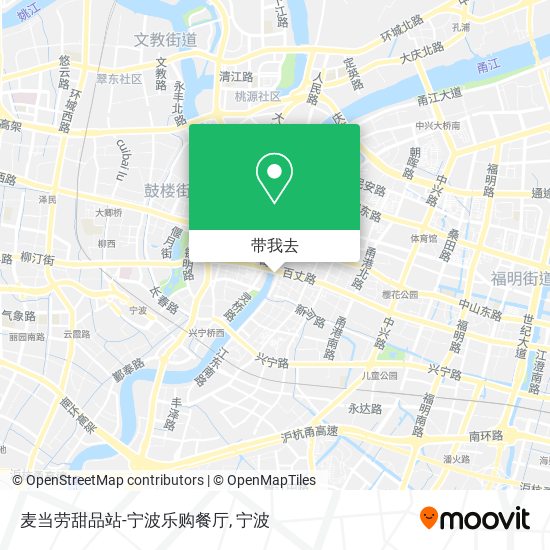 麦当劳甜品站-宁波乐购餐厅地图