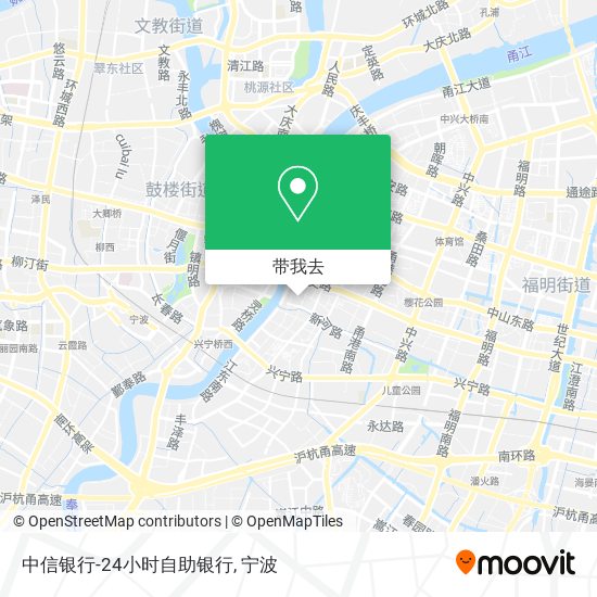 中信银行-24小时自助银行地图