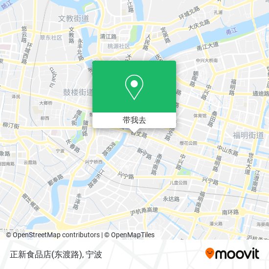 正新食品店(东渡路)地图