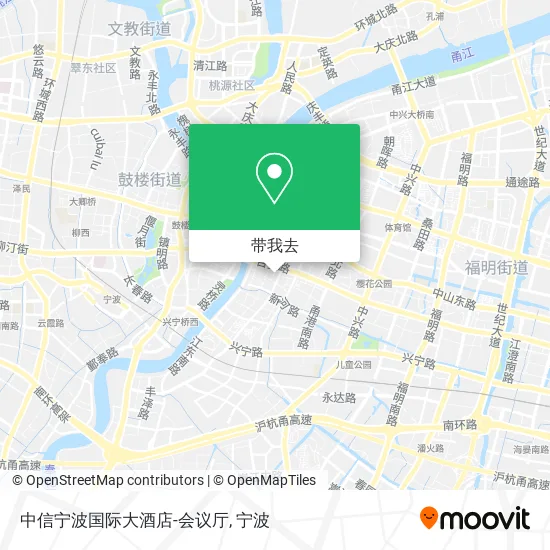 中信宁波国际大酒店-会议厅地图
