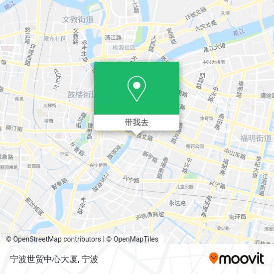 宁波世贸中心大厦地图
