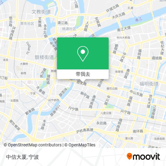 中信大厦地图
