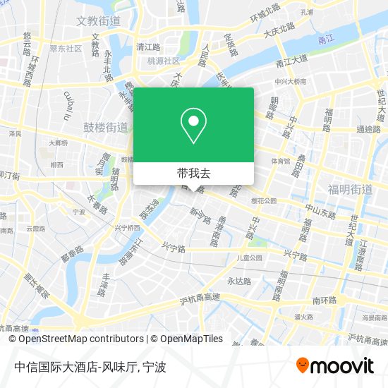 中信国际大酒店-风味厅地图