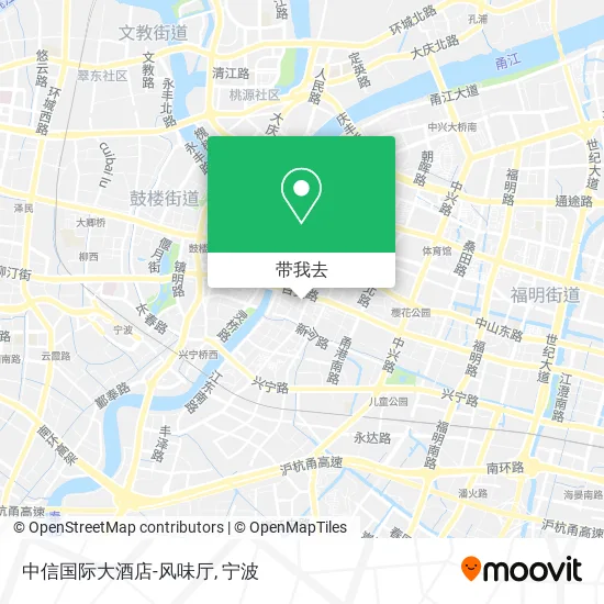 中信国际大酒店-风味厅地图