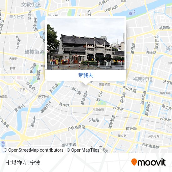 七塔禅寺地图