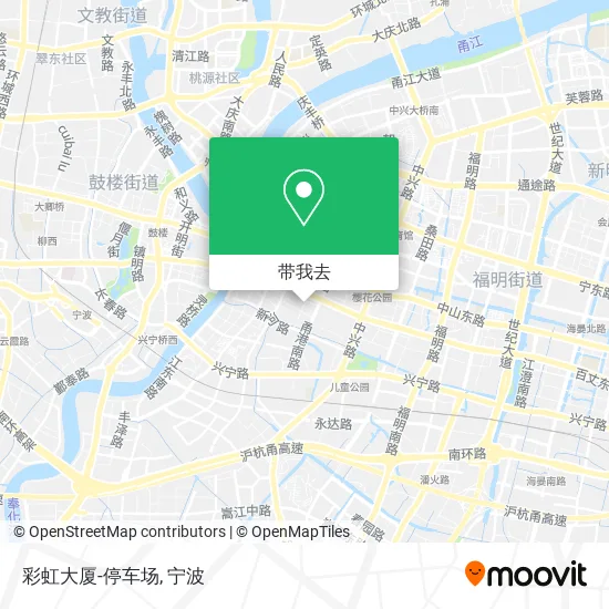 彩虹大厦-停车场地图