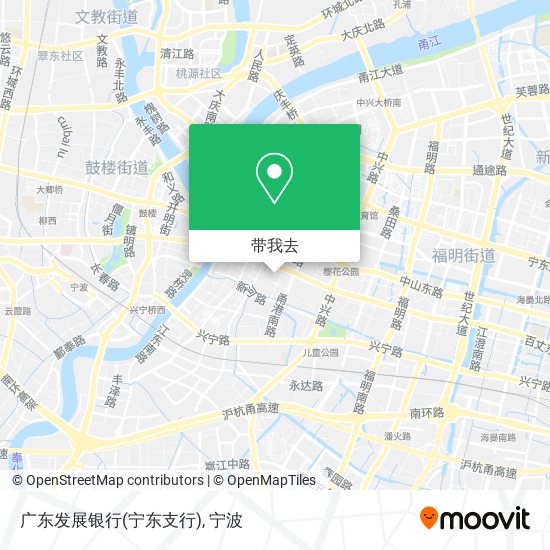 广东发展银行(宁东支行)地图