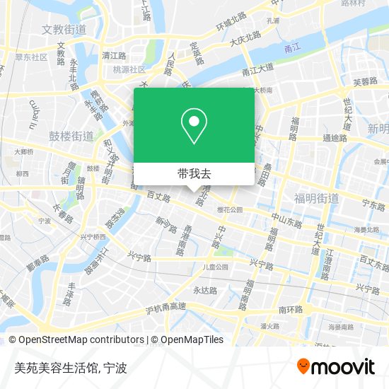 美苑美容生活馆地图