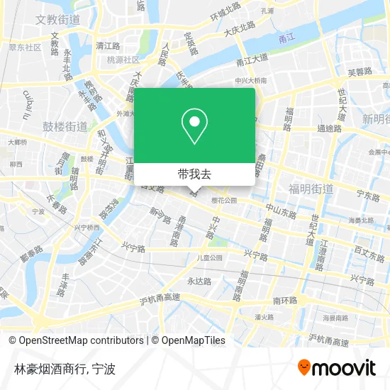 林豪烟酒商行地图