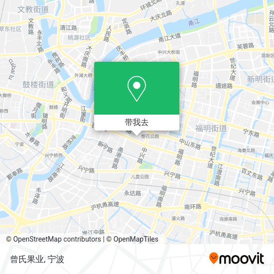 曾氏果业地图