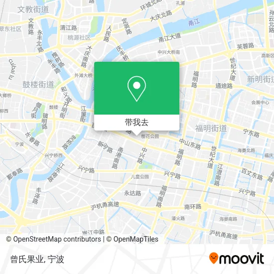 曾氏果业地图