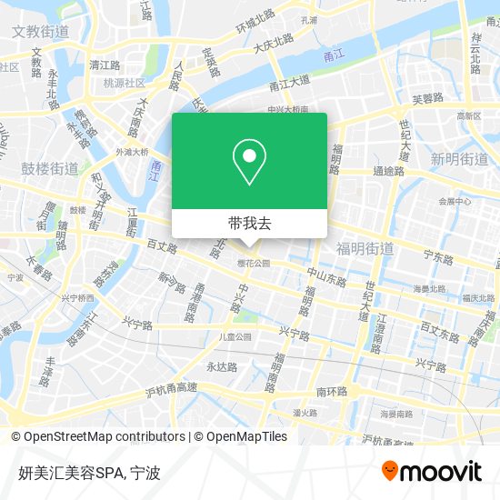 妍美汇美容SPA地图