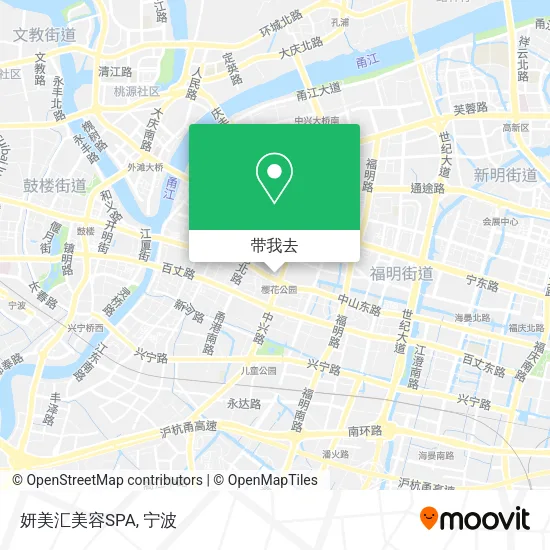 妍美汇美容SPA地图